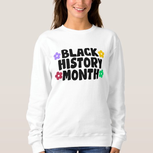 Sweatshirt Mois de l'histoire des Noirs (Devant)