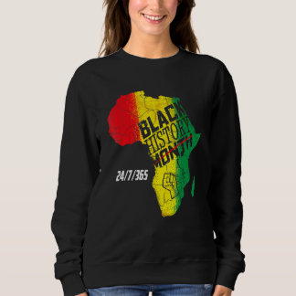 Sweatshirt Mois de l'histoire des Noirs 247365 Melanin 2022