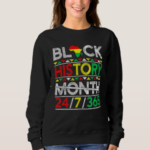Sweatshirt Mois de l'histoire des Noirs 247365 Melanin Africa