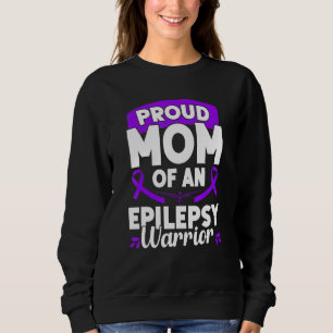 Sweatshirt Mois de sensibilisation à l'épilepsie du guerrier