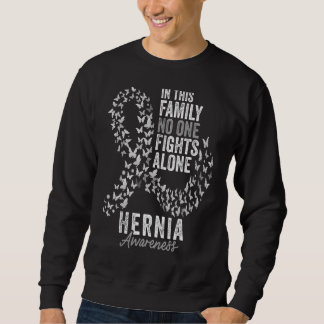 Sweatshirt Mois de sensibilisation aux hernies Papillons Ruba