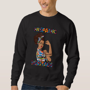 Sweatshirt Mois du patrimoine hispanique Porto Rico Girls You
