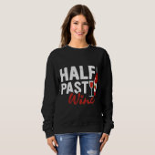Sweatshirt Moitié du vin passé (Devant entier)