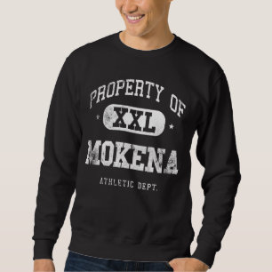 Sweatshirt Mokena Propriété Xxl Sport College Athletic Funny