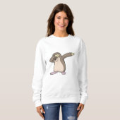 Sweatshirt Mole à Hip hop Dance Dab (Devant entier)
