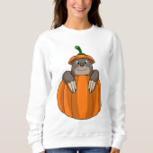 Sweatshirt Mole avec Citrouille (Devant)