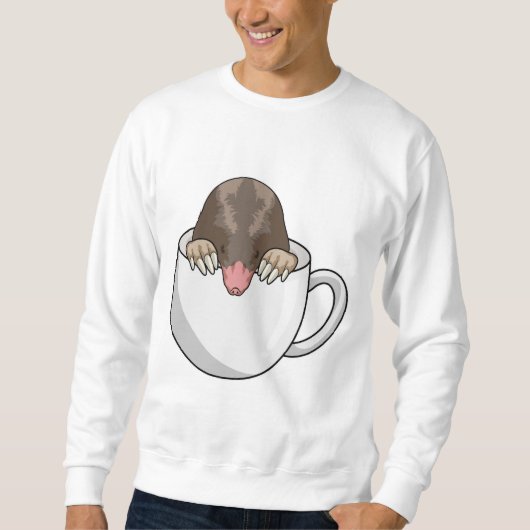 Sweatshirt Mole avec la coupe de café (Devant)