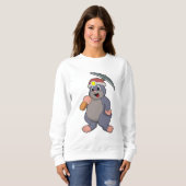 Sweatshirt Mole avec Pickaxe (Devant entier)