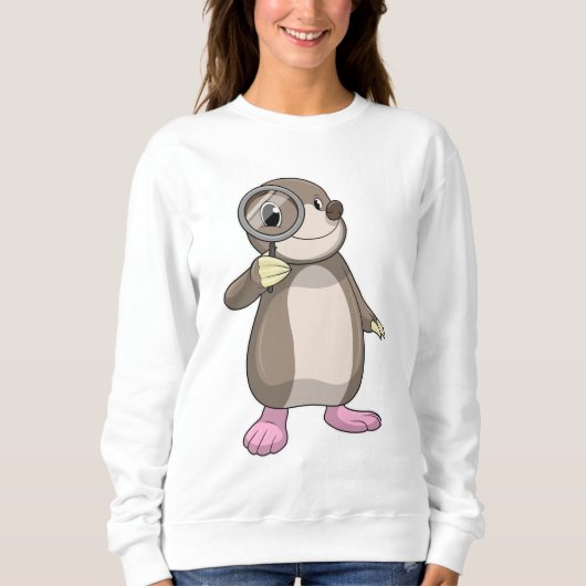 Sweatshirt Mole avec verre Magnifiant (Devant)