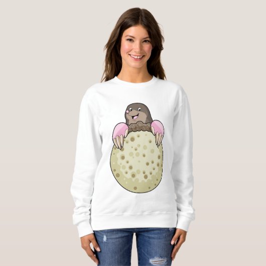 Sweatshirt Mole with Moon (Devant entier)