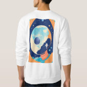 Sweatshirt Moletom Astronauta (Dos)