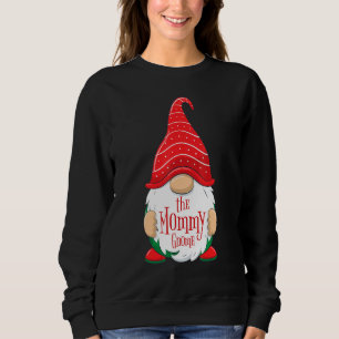 Sweatshirt Mommy Gnome Buffalo Plaid Matching Family Christma