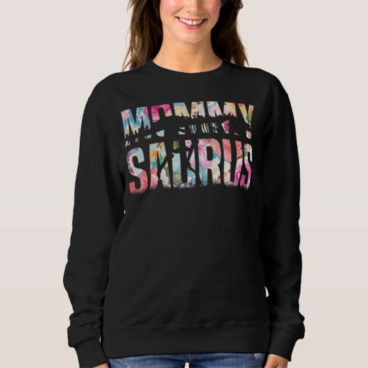 Sweatshirt Mommysaurus Rex Maman Dinosaure Rex Maman Saurus (Devant)