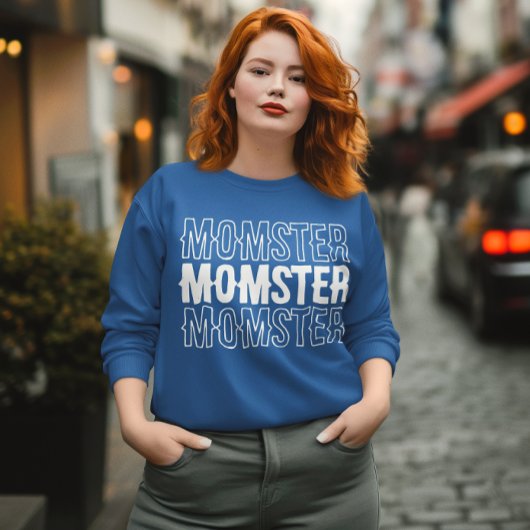 Sweatshirt Momster sweatshirt, chemise Halloween, saison Éffr