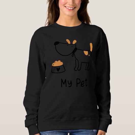 Sweatshirt Mon animal (Devant)
