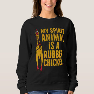 Sweatshirt Mon Animal Spirit Est Un Appa De Poulet De Caoutch