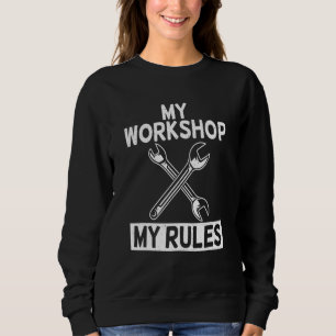 Sweatshirt Mon atelier Mes règles Réparation Mécanique