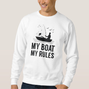 Sweatshirt Mon bateau mes règles