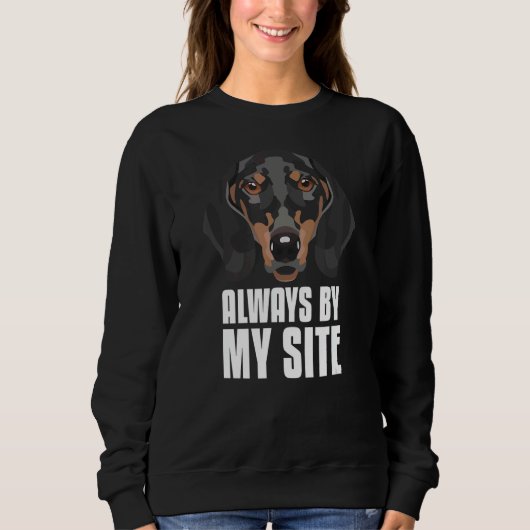 Sweatshirt Mon Best Buddy, Dachshund (Devant)