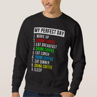 Sweatshirt Mon café de jour parfait
