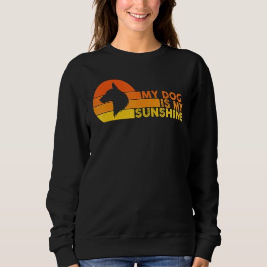 Sweatshirt Mon Chien Est Mon Soleil (Devant)