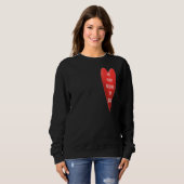Sweatshirt Mon Coeur appartient à Jésus (Devant entier)
