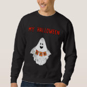 Sweatshirt Mon costume d'Halloween Boo (Devant)