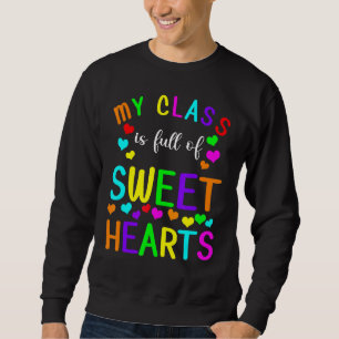 Sweatshirt Mon Cours Est Plein D'Enseignant D'Amour