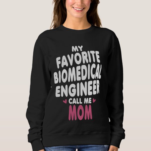 Sweatshirt Mon de l'ingénieur biomédical (Devant)
