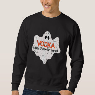 Sweatshirt Mon Esprit Favori Est Le Costume D'Halloween Vodka