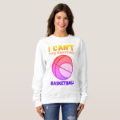 Sweatshirt Mon fils n'a pas de basket (Devant entier)