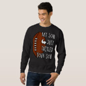 Sweatshirt Mon Fils vient de s'occuper de la fête de la mère (Devant entier)