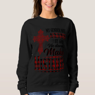 Sweatshirt Mon Genre A Été Attribué Par Dieu Anti-Démocrate