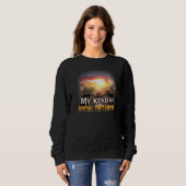 Sweatshirt Mon Genre De Distances Sociales Moto Motorcycle Qu (Devant entier)