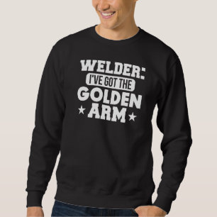 Sweatshirt Mon Golden Pipeliner Souder argent Pipeline Arm ar