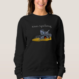 Sweatshirt Mon Jouet Est Un Harvester Et Un Tracteur Sur Le T