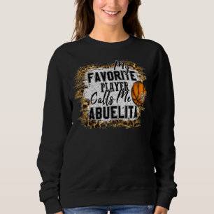 Sweatshirt Mon Joueur préféré m'appelle Abuelita Basketball M