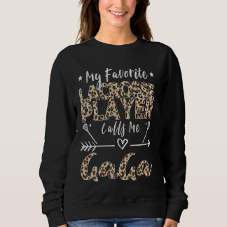 Sweatshirt Mon Lecteur De Crosse Préféré M'Appelle Gaga Lacro