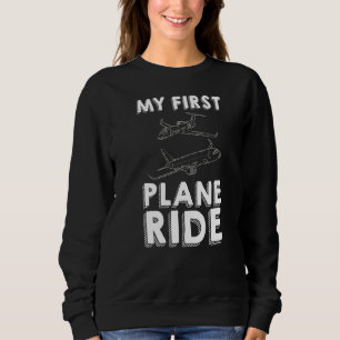 Sweatshirt Mon premier tour d'avion