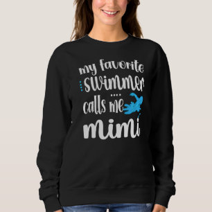 Sweatshirt Mon Swimmer favori M'Appelle Swim Mimi Swimmer Mim