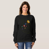 Sweatshirt Mon Univers Billard Américain (Devant entier)