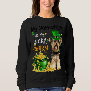 Sweatshirt Mon Yorkshire Terrier Est Mon Chic Chic Chic Chien