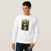 Sweatshirt Mona Lisa - Greyhound italien (Devant entier)