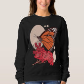 Sweatshirt Monarch Butterfly (Devant)