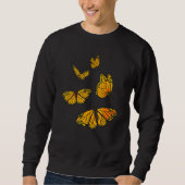 Sweatshirt Monarch Butterfly Entomology Insect (Devant)