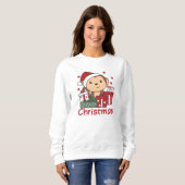 Sweatshirt Monkey Christma (Devant entier)