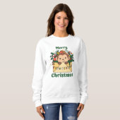 Sweatshirt Monkey Christmas (Devant entier)