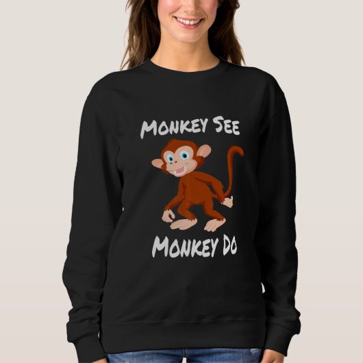 Sweatshirt Monkey Do (Devant)