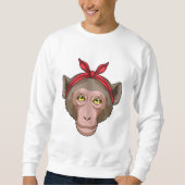 Sweatshirt Monkey with Bandana (Devant)
