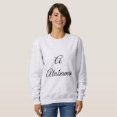 Sweatshirt Monogramme Alabama (Devant entier)